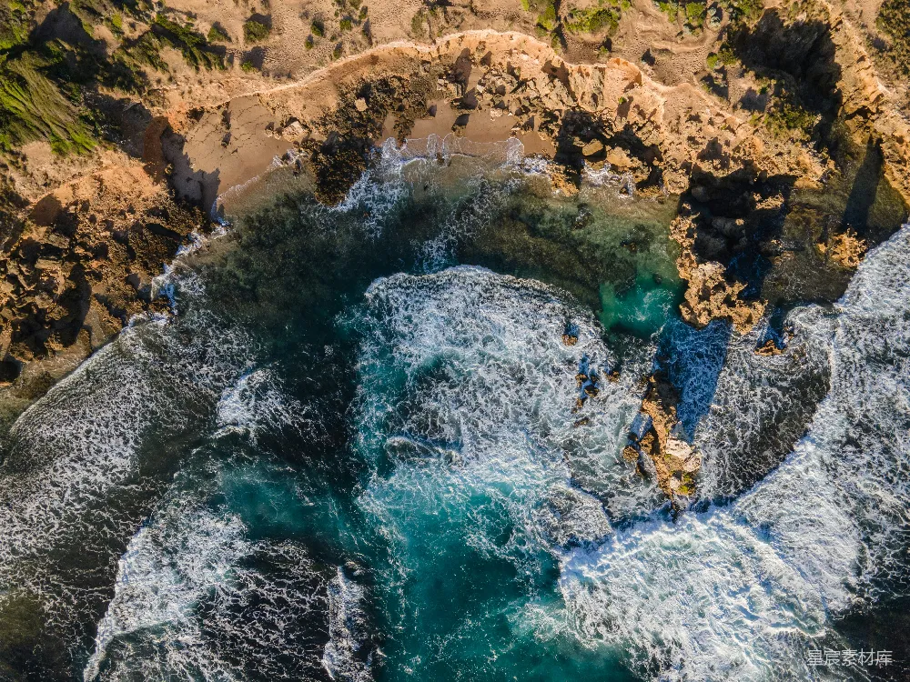 高清摄影 自然 水面的 aerial 视角