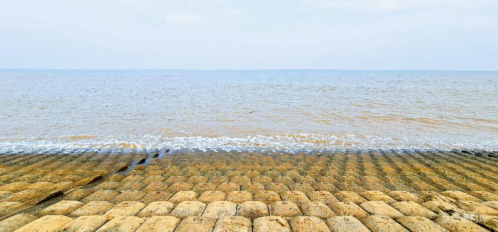 高清摄影 码头上的海景