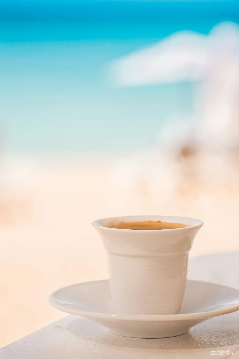 高清摄影 陶瓷茶杯配茶碟