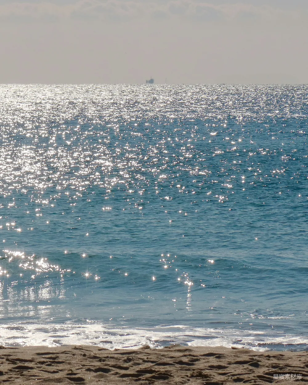 高清摄影 海滩上行走的人拿着冲浪板