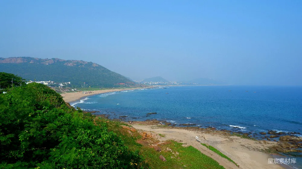 高清摄影 海滩和海洋的美景。
