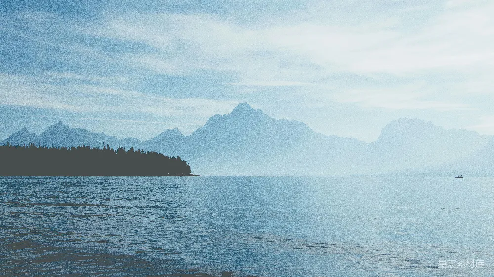 高清摄影 白蓝海浪