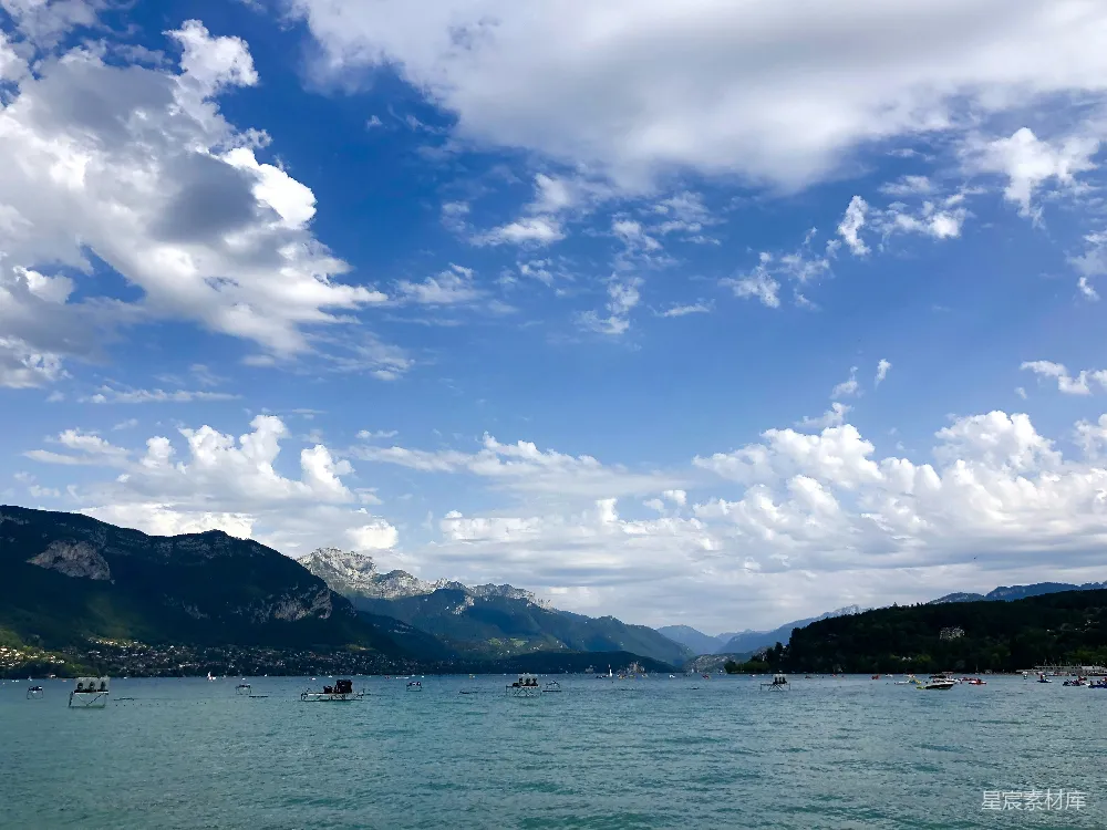 高清摄影 海上的船只