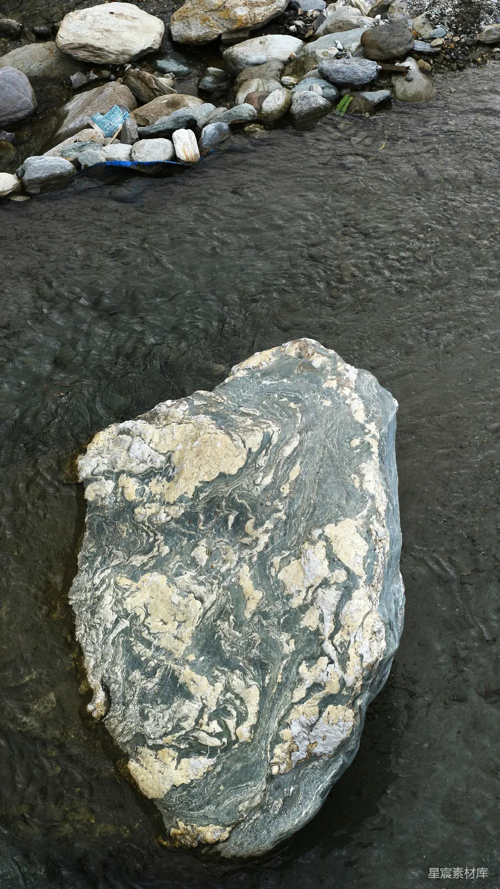高清摄影 海滩上的石头