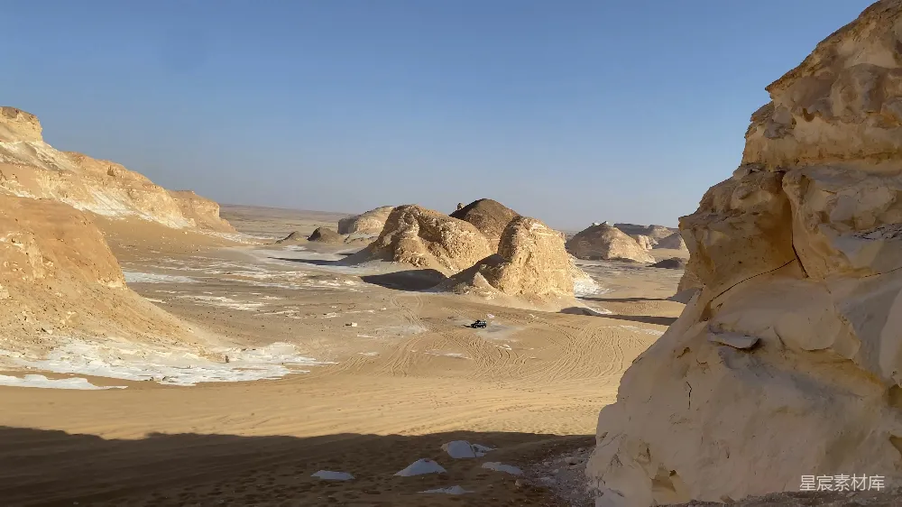 高清摄影 远处沙漠的一处风景