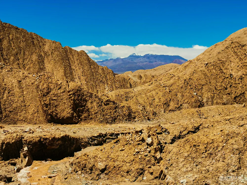 高清摄影 崎岖贫瘠的landscape