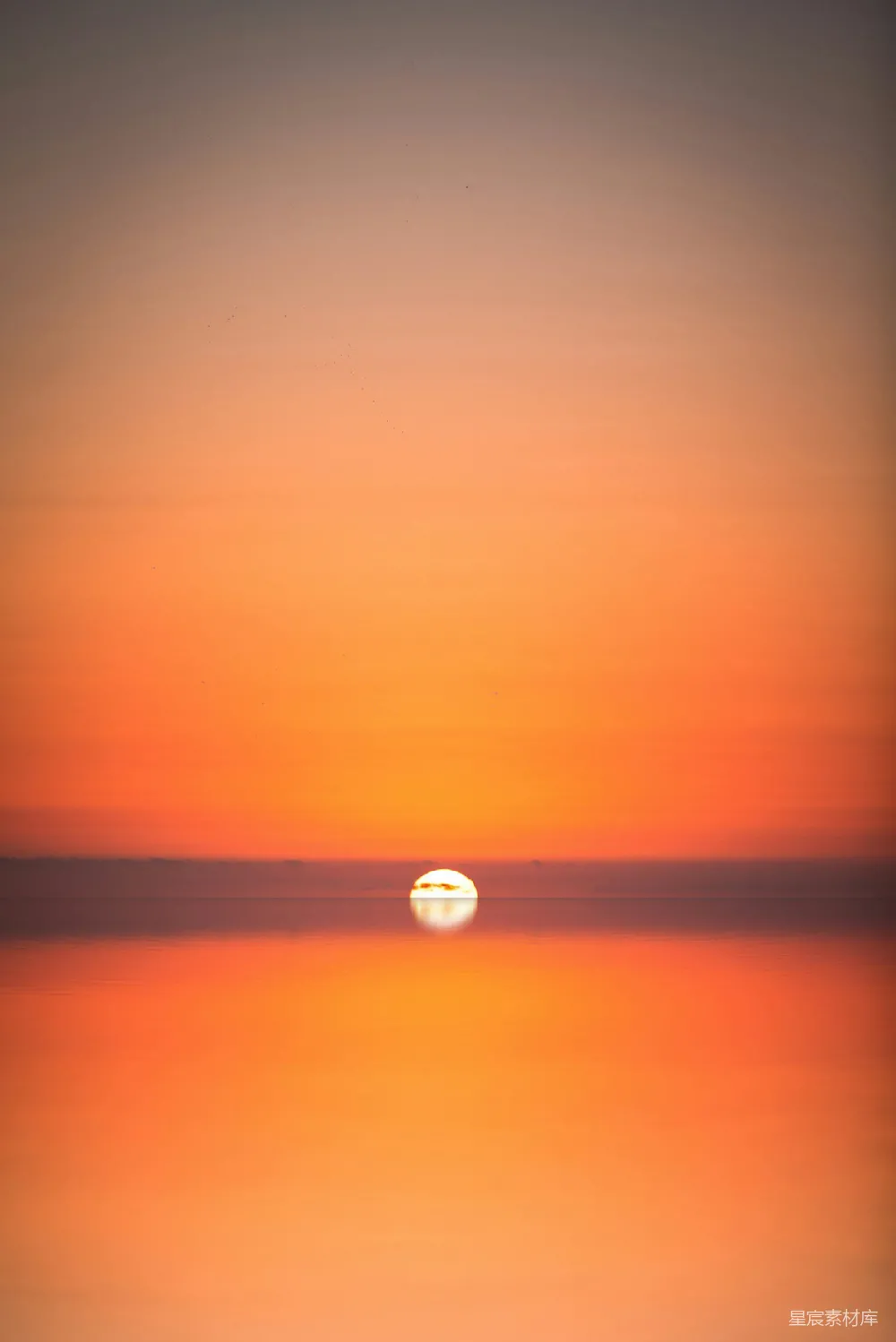 高清摄影 海边的日落