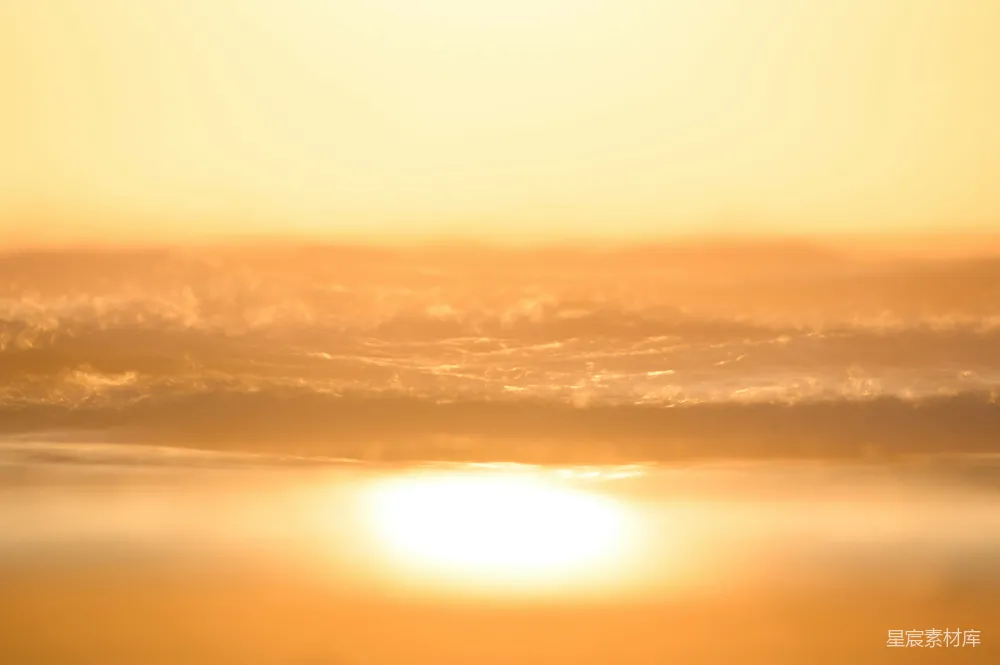 高清摄影 夕阳下的云与日 Sunset with Clouds