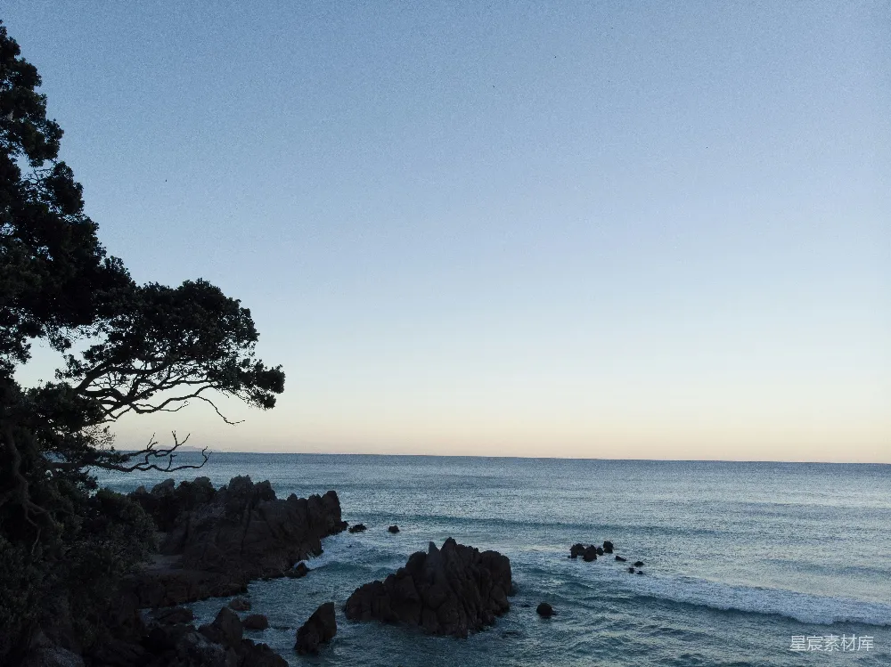 高清摄影 悬崖上的海景