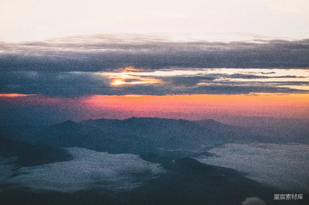 高清摄影 山峦的景色