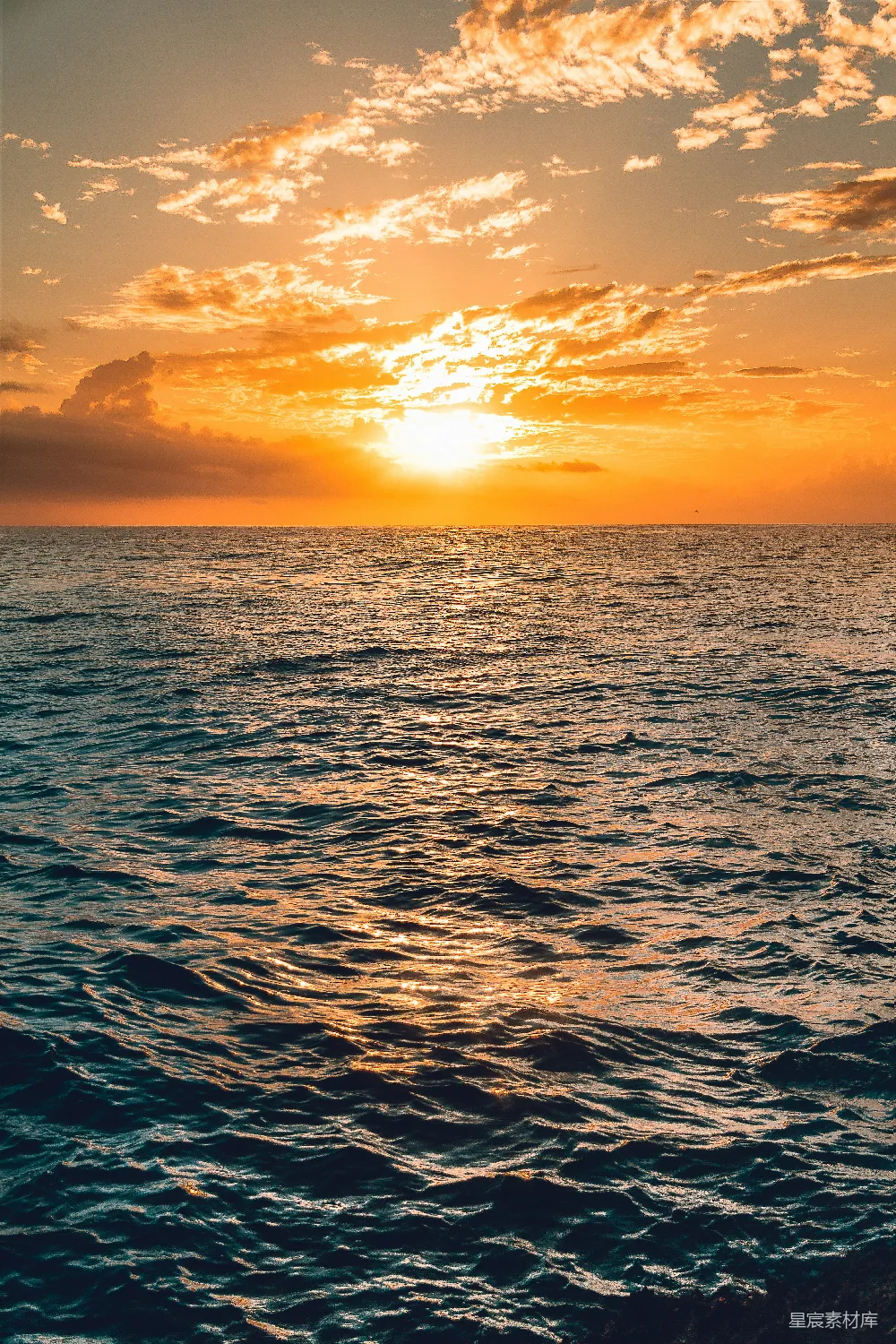 高清摄影 蓝天下的海