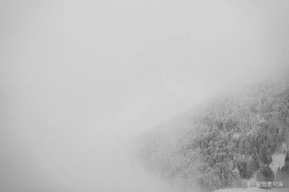 高清摄影 雪fall的天气