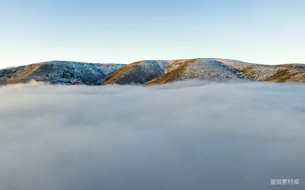 高清摄影 云端之山