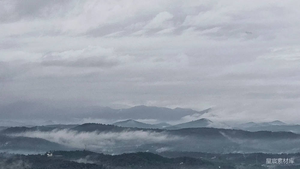 高清摄影 山在后面的风景