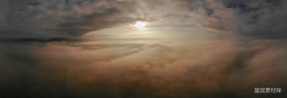 高清摄影 天空中的云