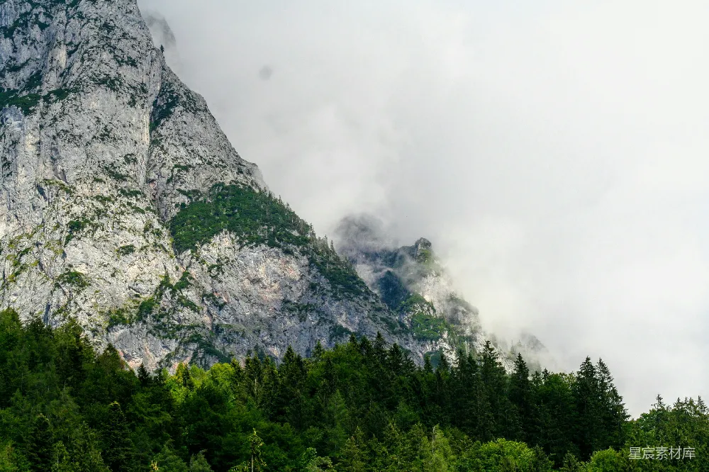 高清摄影 绿松石与山景