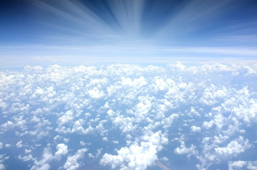高清摄影 云的航空照片