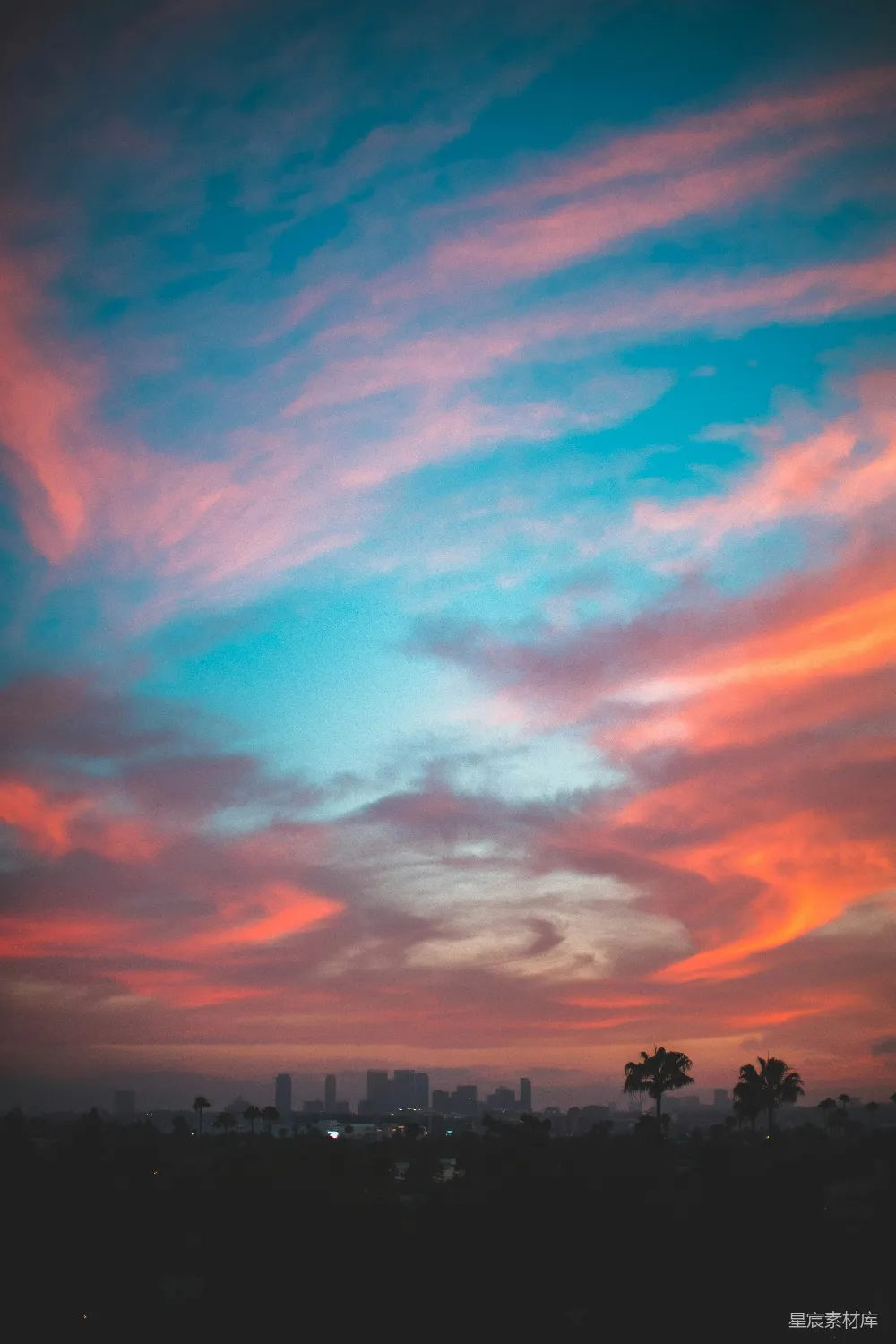 高清摄影 积云的风景照片