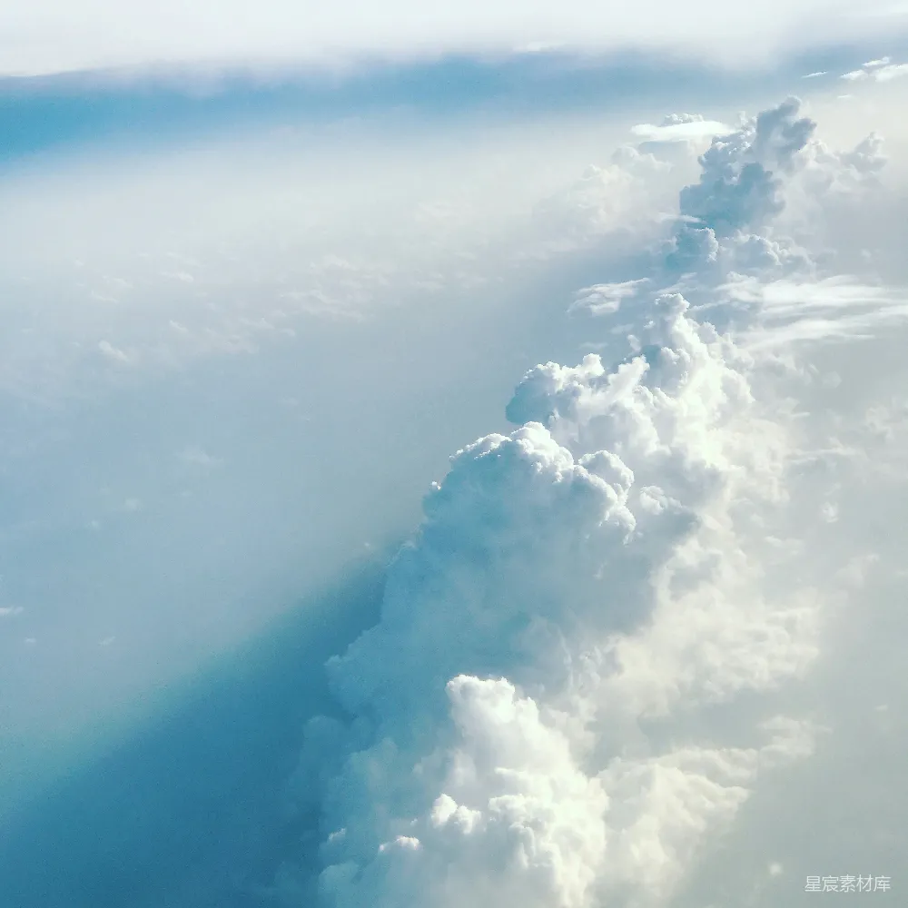 高清摄影  云的 aerial 拍摄