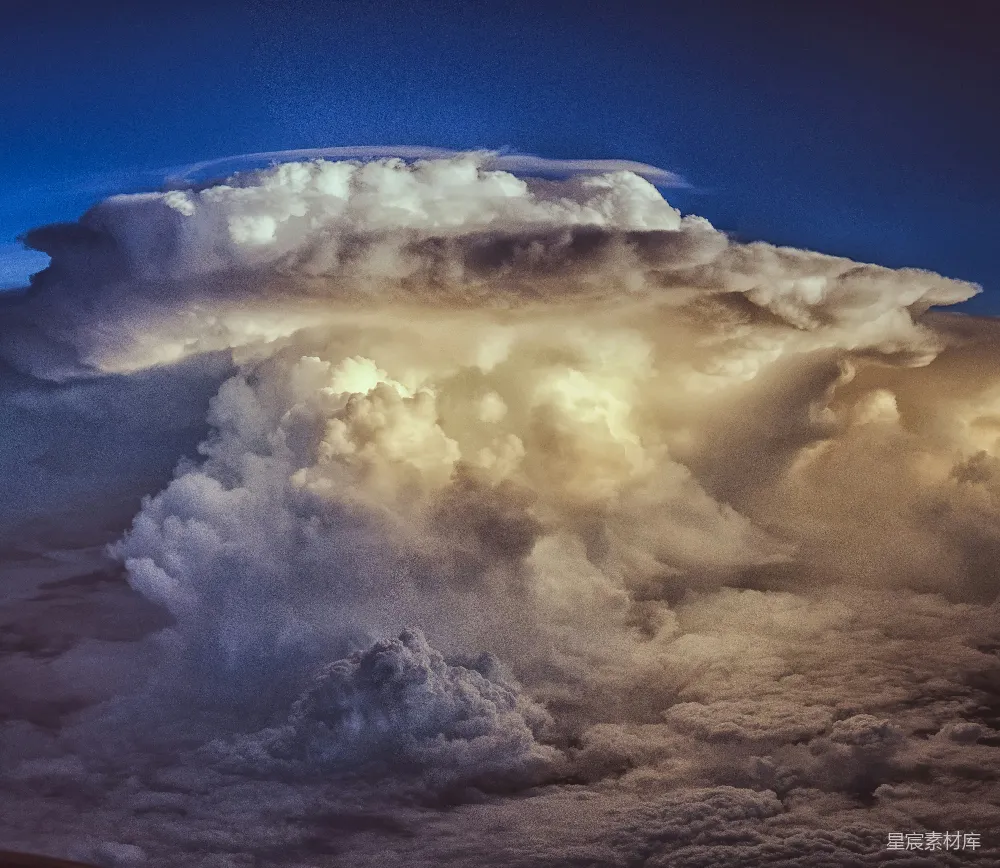 高清摄影 白天拍摄的白云 aerial photography of white clouds during daylight