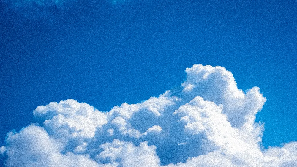 高清摄影 空中飞行的飞机与许多云朵