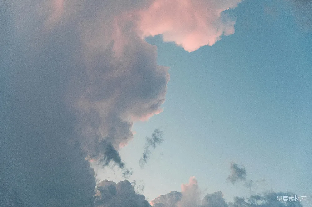 高清摄影 白天白云蓝天