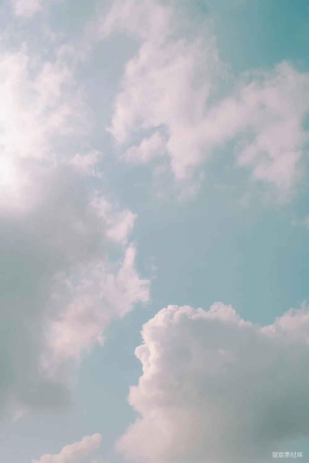 高清摄影 白天白云蓝天