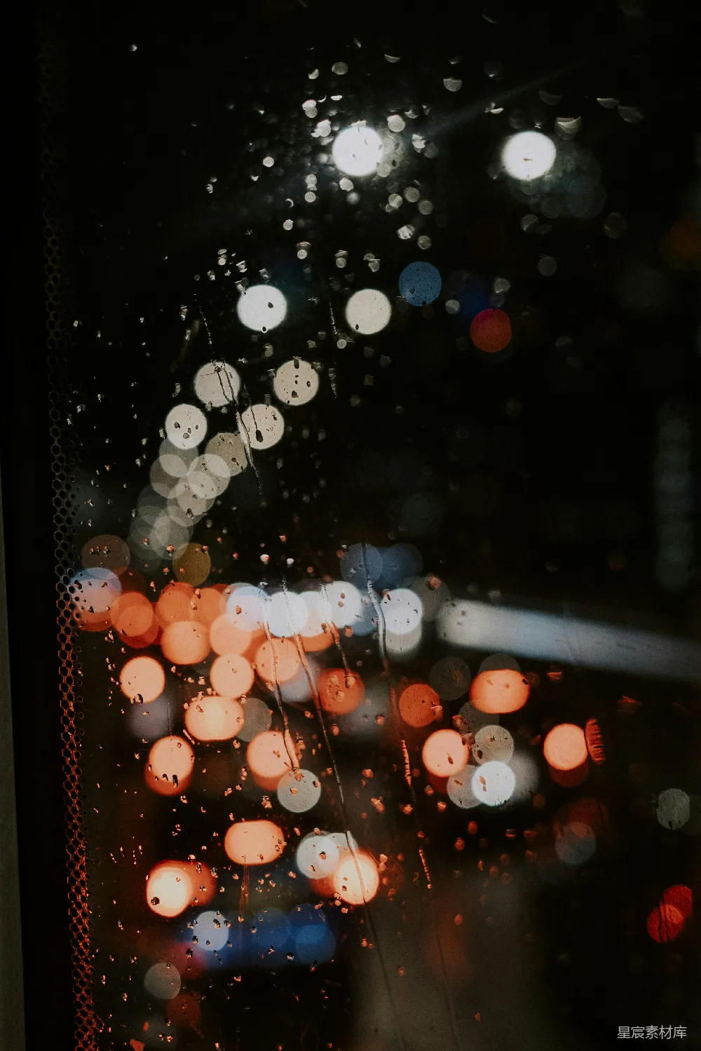 高清摄影 城市灯光的 bokeh  photography