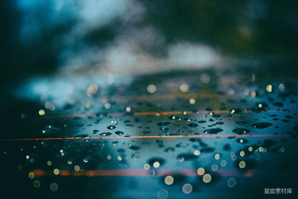 高清摄影 雨滴的 Macro 照片