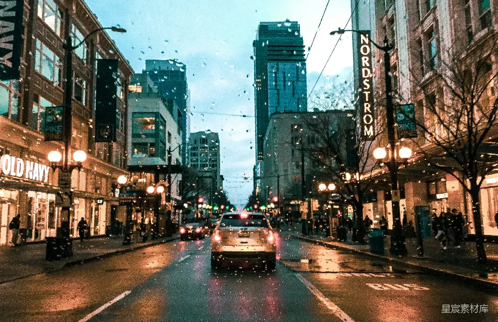 高清摄影 白天街道的景色