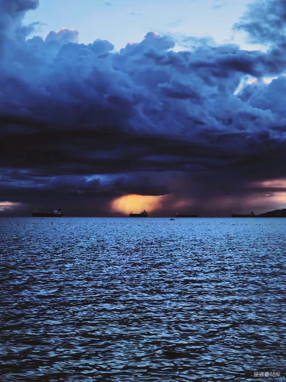 高清摄影 海上的暴风雨