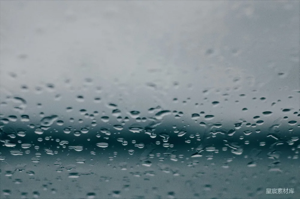 高清摄影 玻璃上的水滴