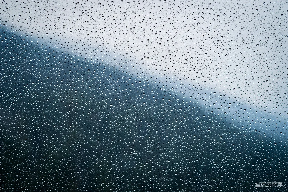 高清摄影 车窗上的雨滴