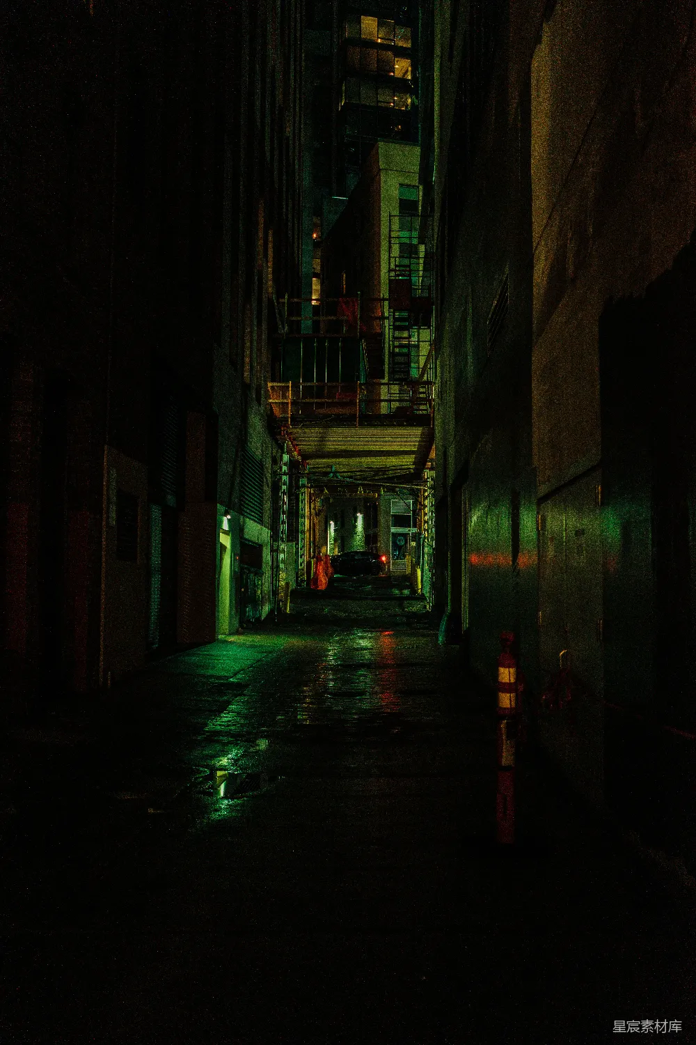 高清摄影 夜间高层建筑