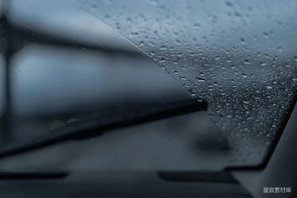 高清摄影 车窗上的雨滴