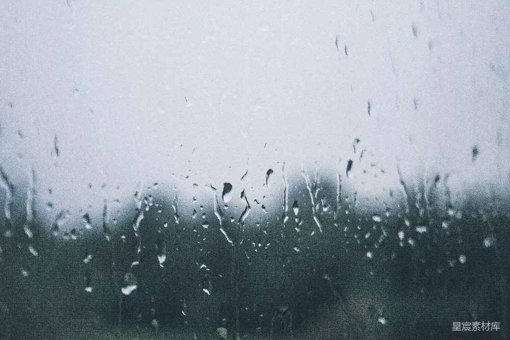 高清摄影 窗户上的雨滴
