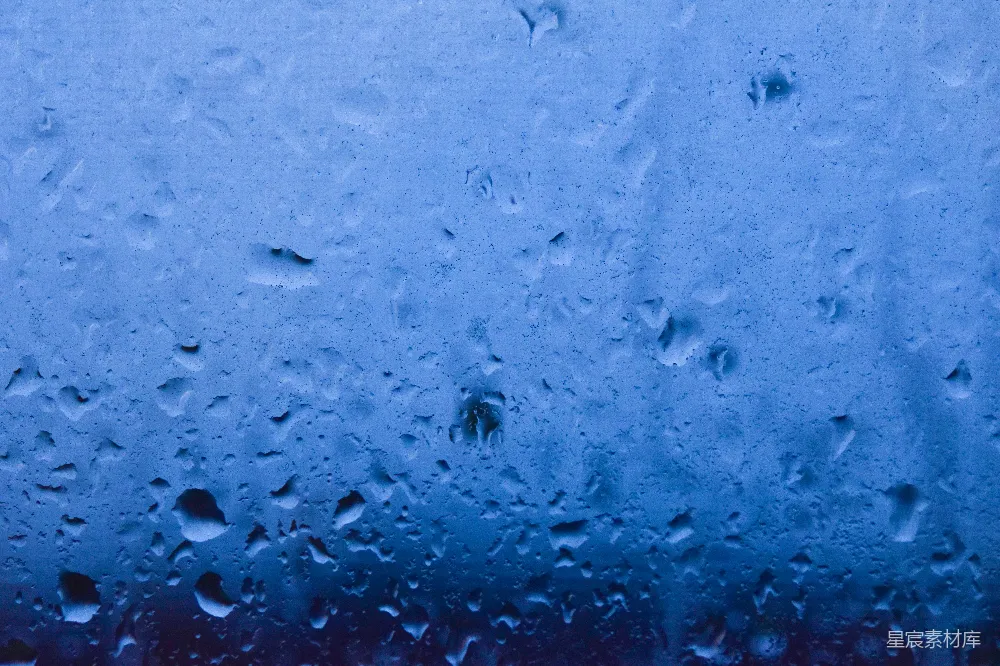 高清摄影 玻璃上的水珠