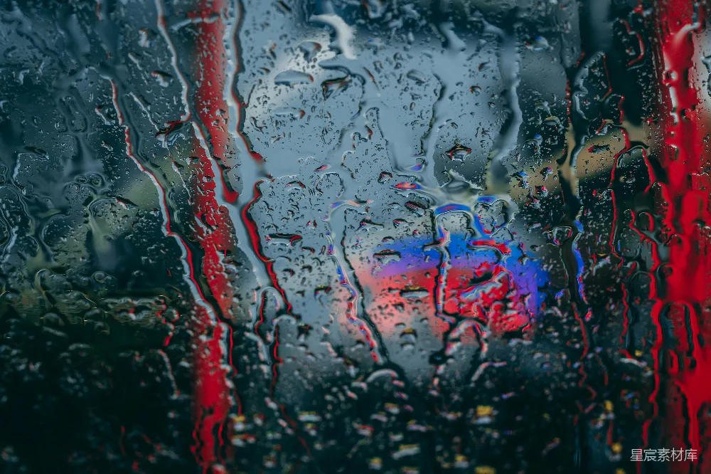 高清摄影 红蓝白抽象绘画