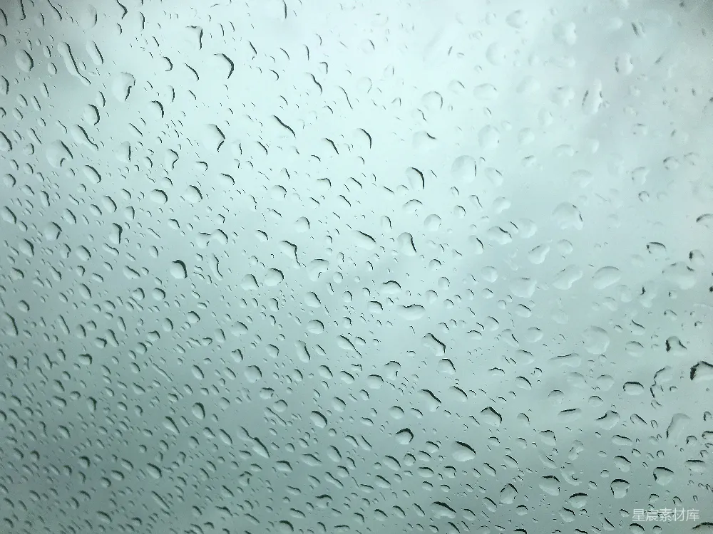 高清摄影 玻璃窗上的雨滴