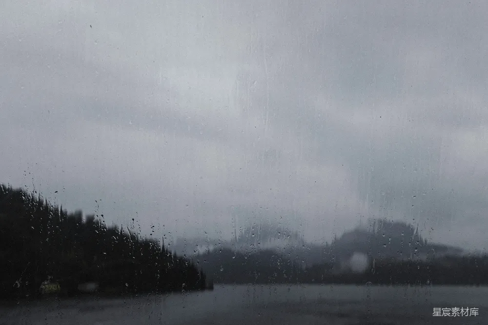 高清摄影 窗户上的雨幕