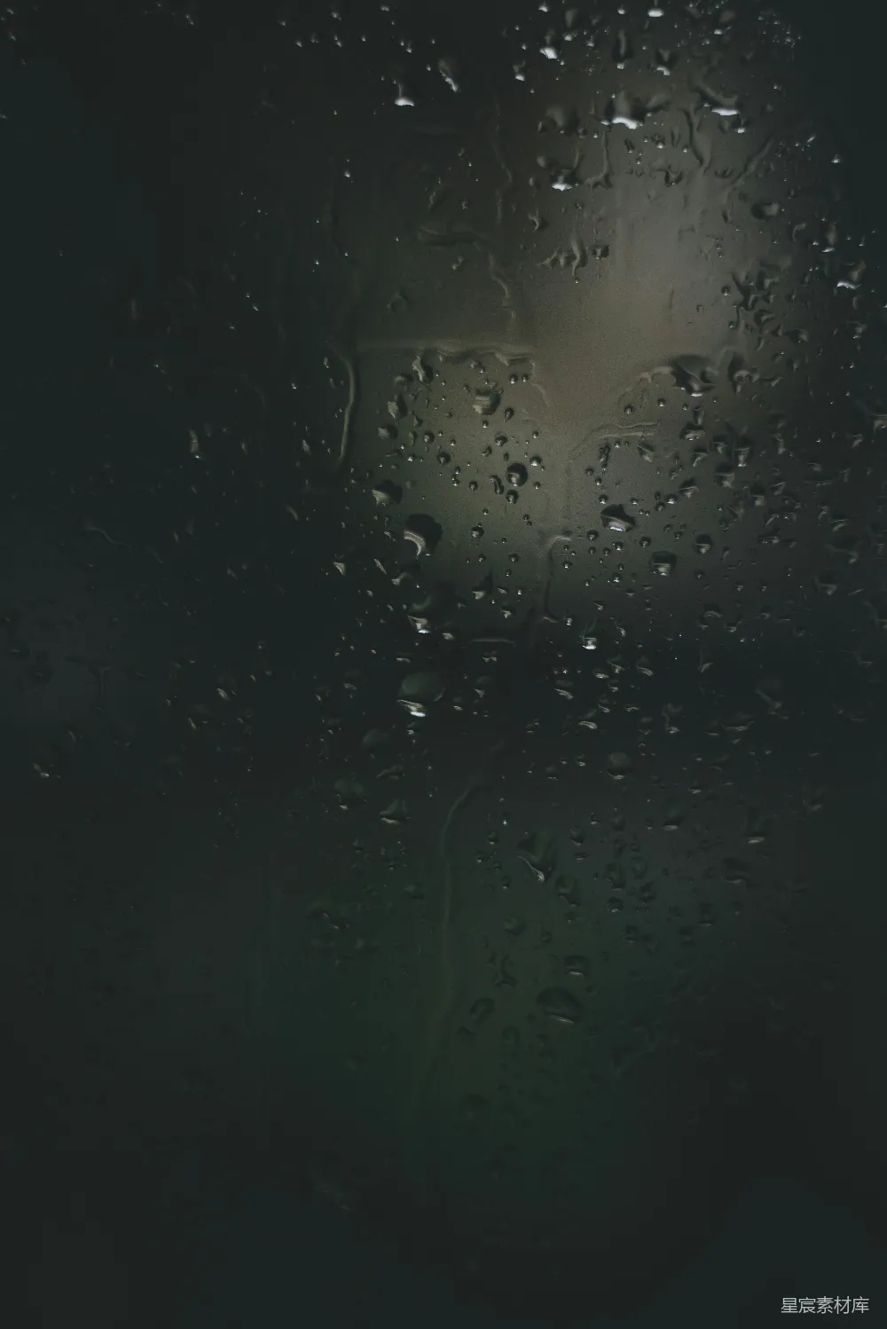 高清摄影 窗户上的雨滴