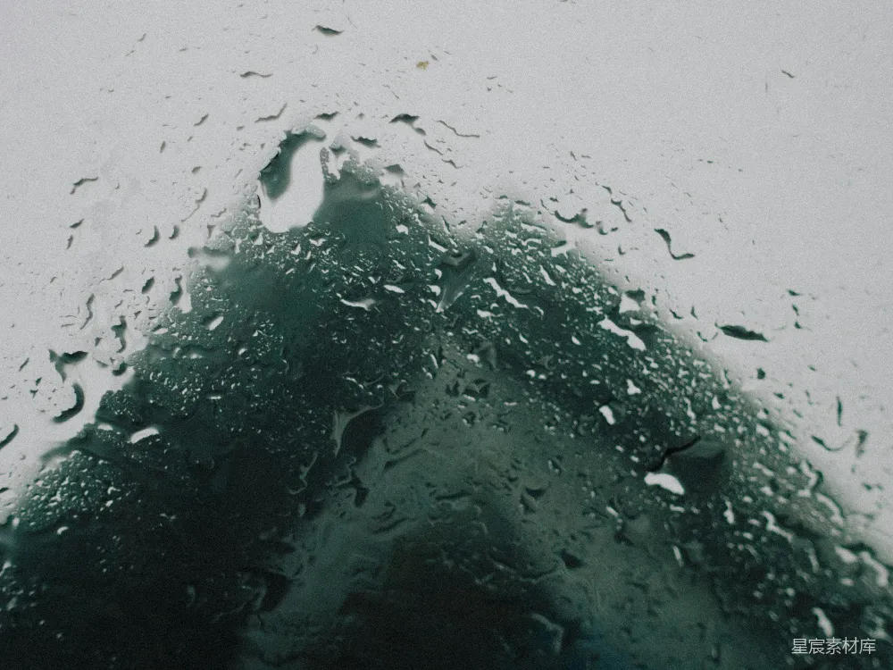 高清摄影 车窗上的雨滴