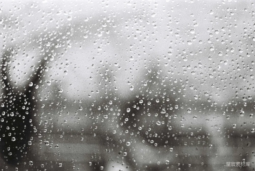 高清摄影 窗户上的雨滴