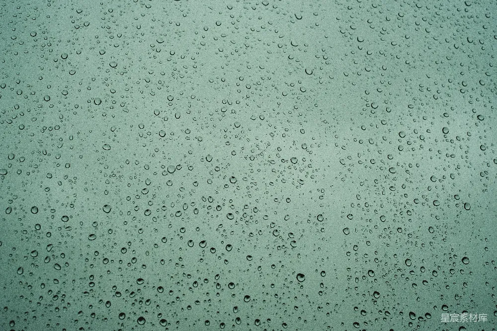 高清摄影 玻璃窗上的雨滴