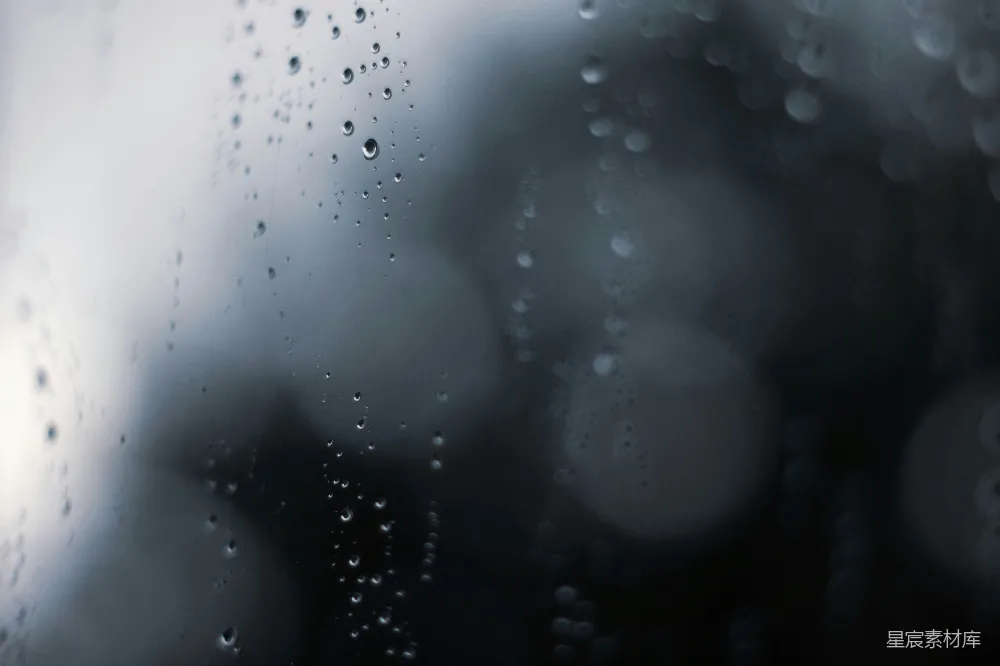 高清摄影 玻璃窗户上的水珠