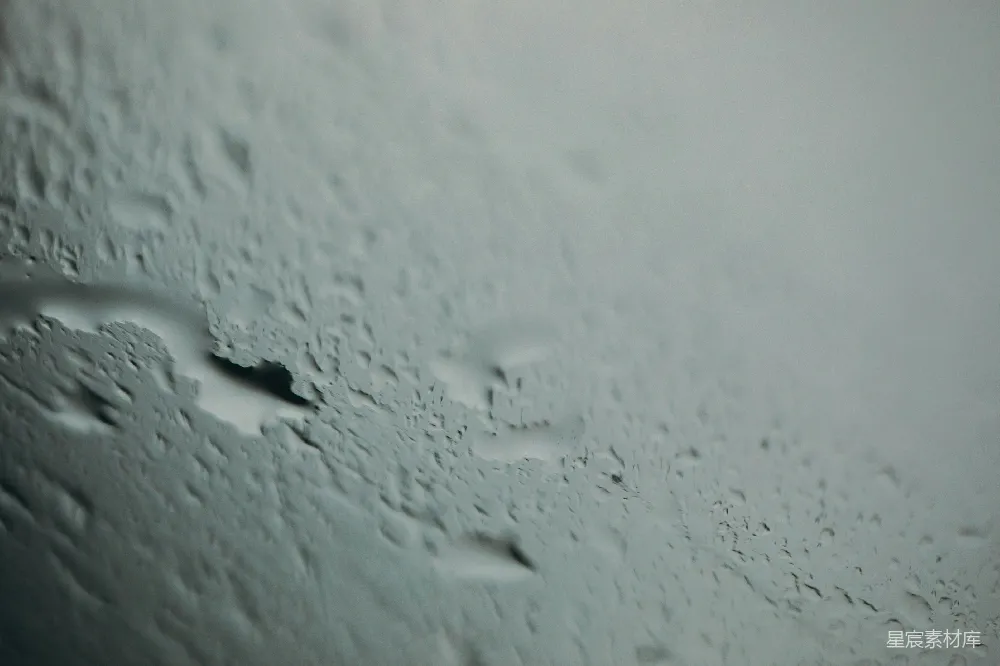 高清摄影 车窗上的雨滴