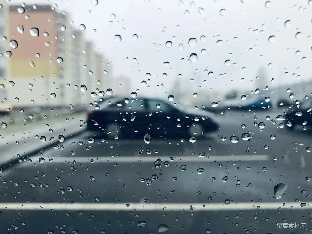 高清摄影 车窗上的水珠
