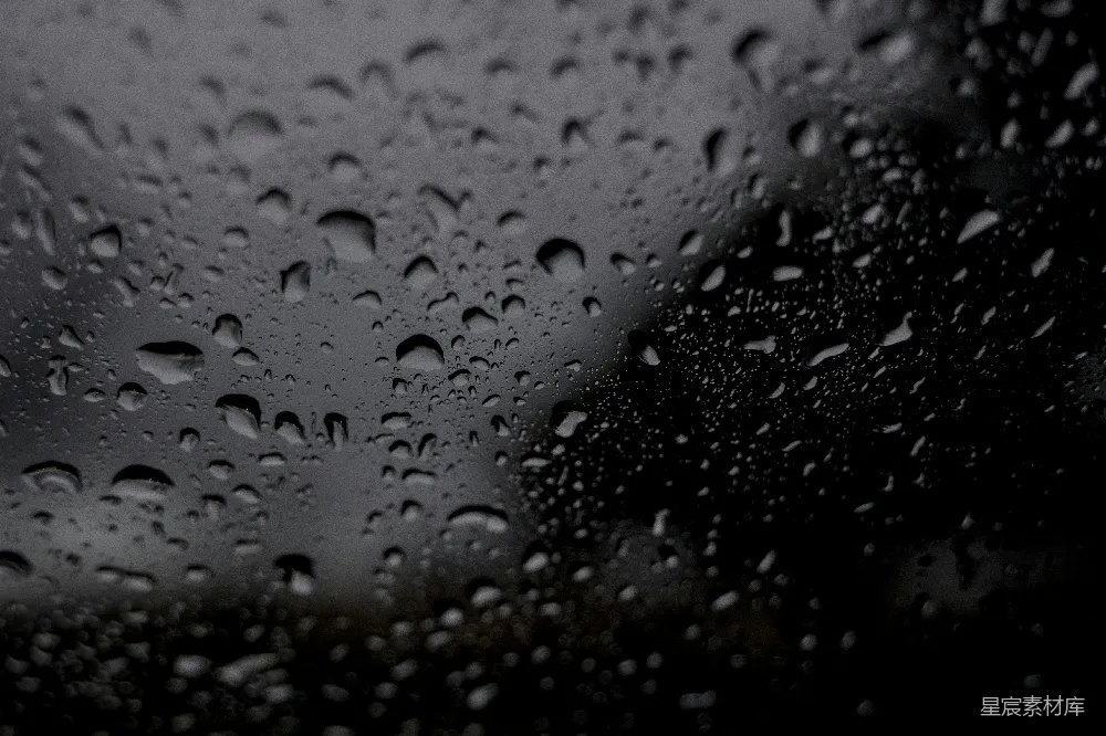 高清摄影 车窗上的雨滴