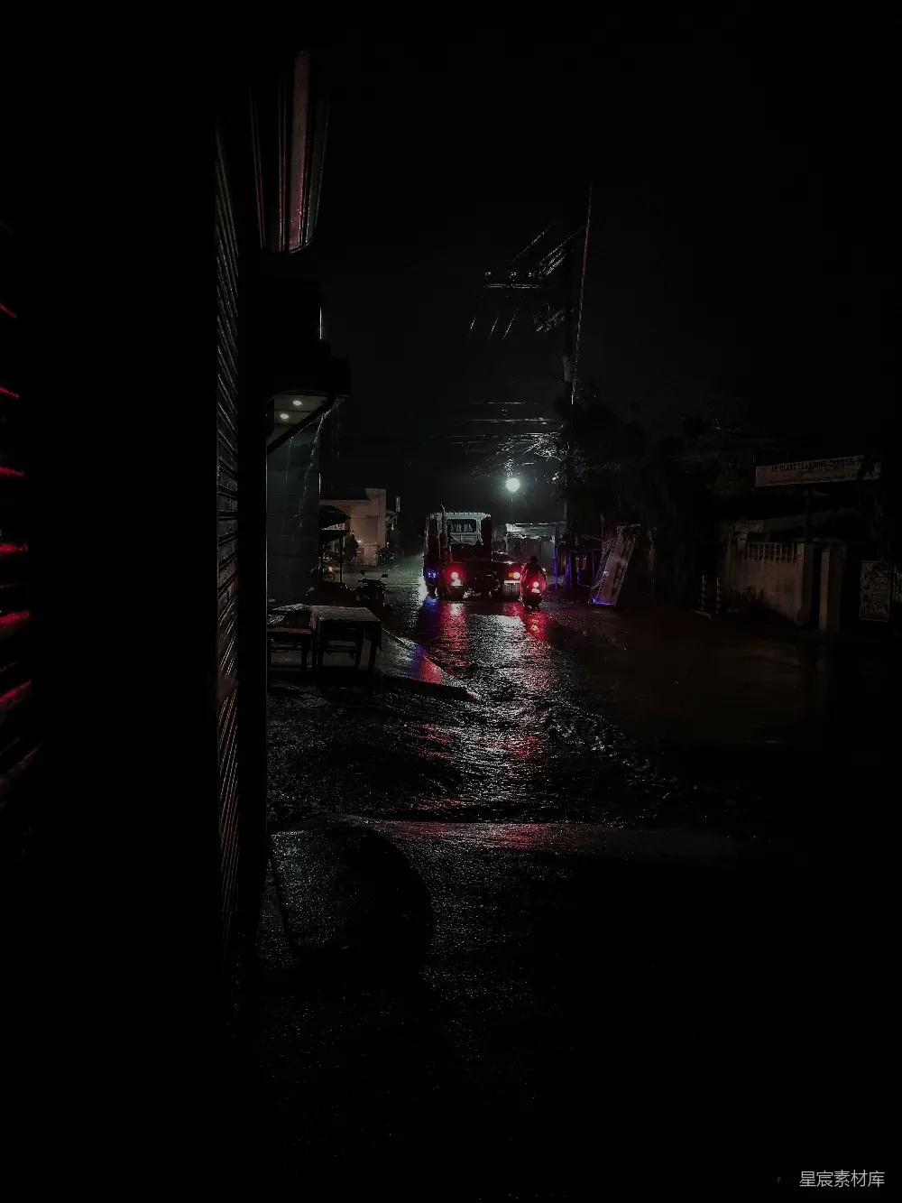 高清摄影 夜晚的街道