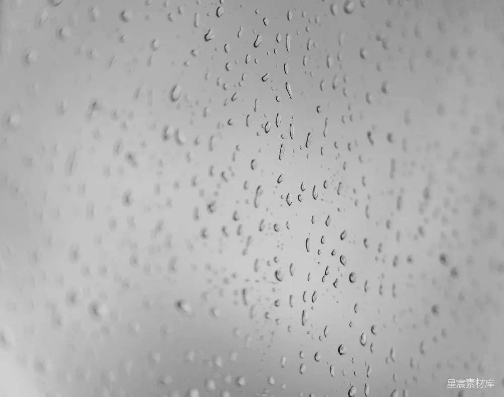 高清摄影 窗玻璃上的雨滴